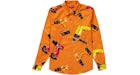 Supreme Drills Work Shirt Orange