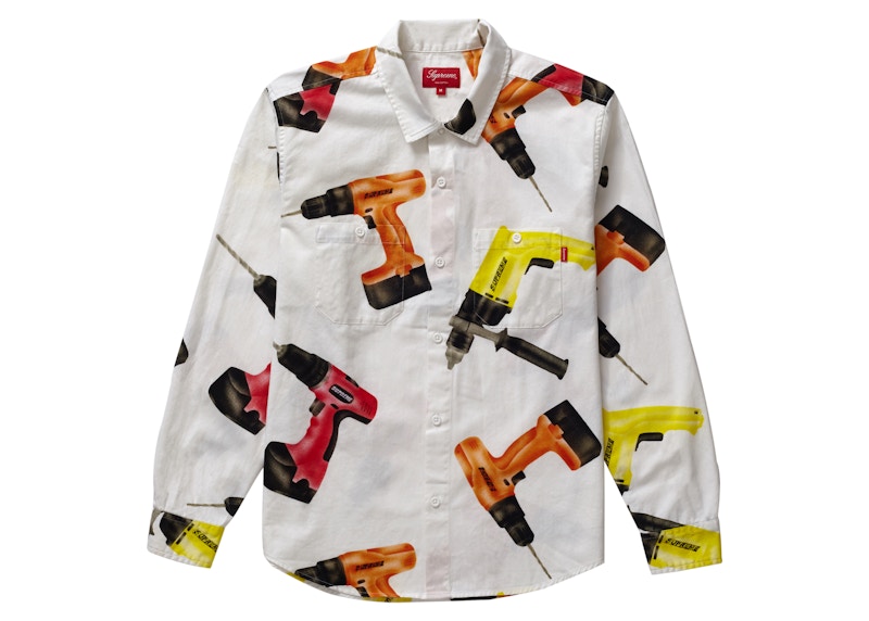 supreme drills work shirt