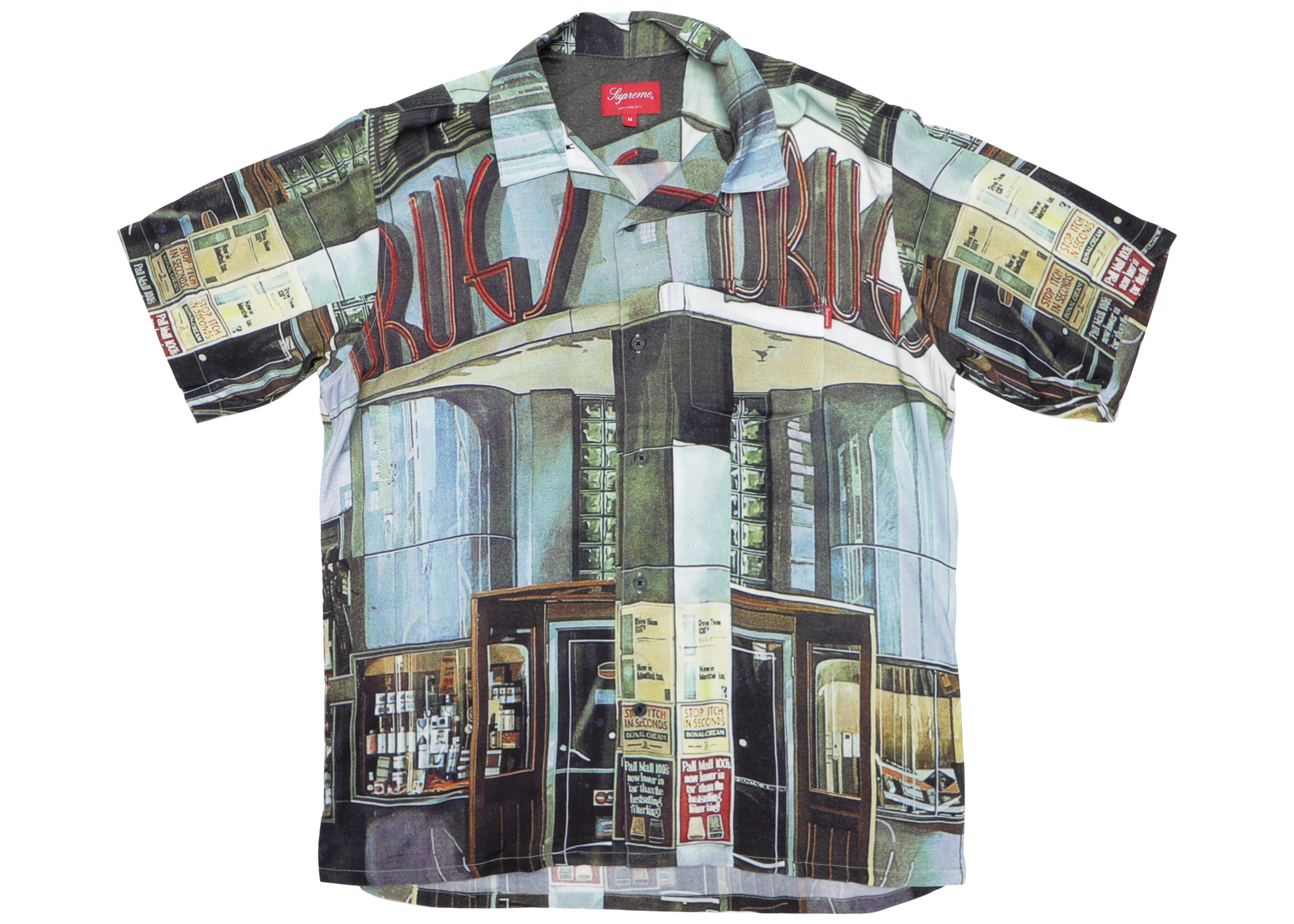 Supreme Drugs Rayon Shirt Multicolor - SS18 Men's - US