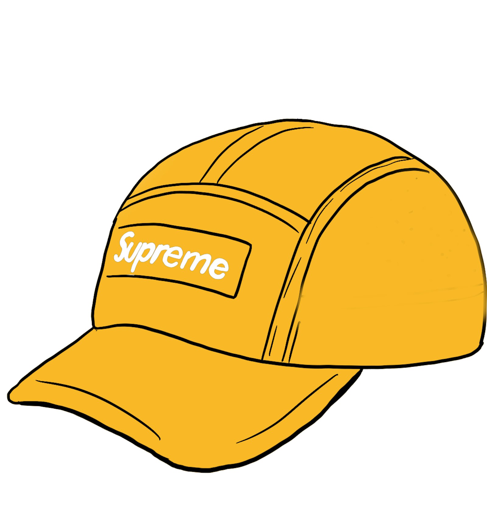 Supreme Dry Wax Cotton Camp Cap Yellow