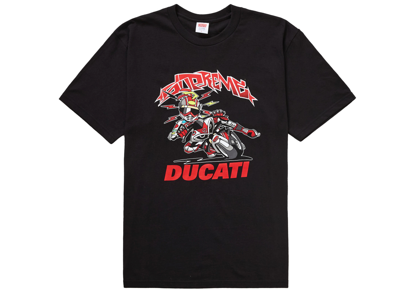 Supreme Ducati Bike Tee Black