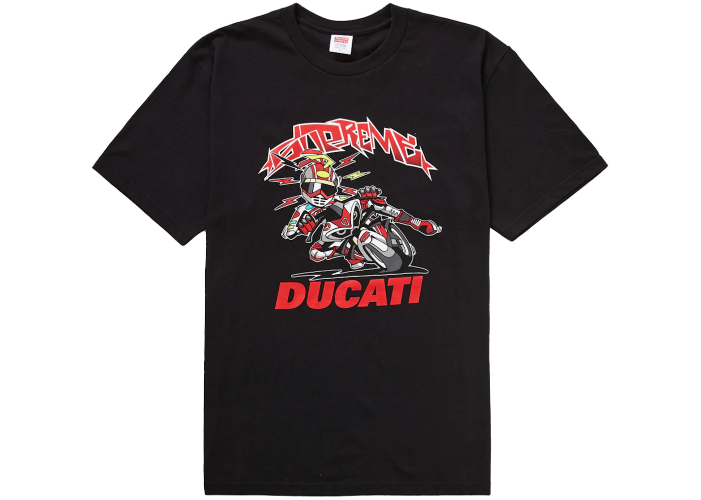 Supreme Ducati Bike Tee Black Men's - SS24 - US