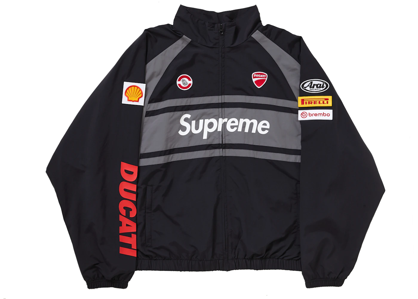 Chaqueta Supreme Ducati en negro Hombre SS24 US