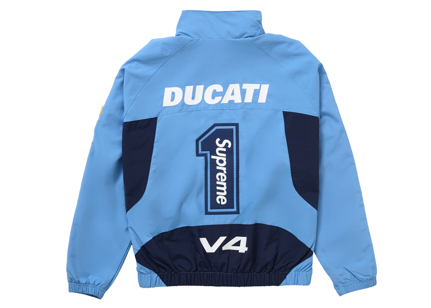 Supreme Ducati Track Jacket Light Blue