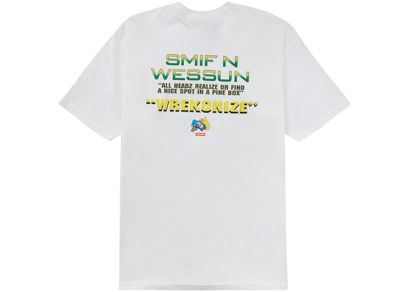 Supreme Dah Shinin' Tee White Men's - FW22 - US