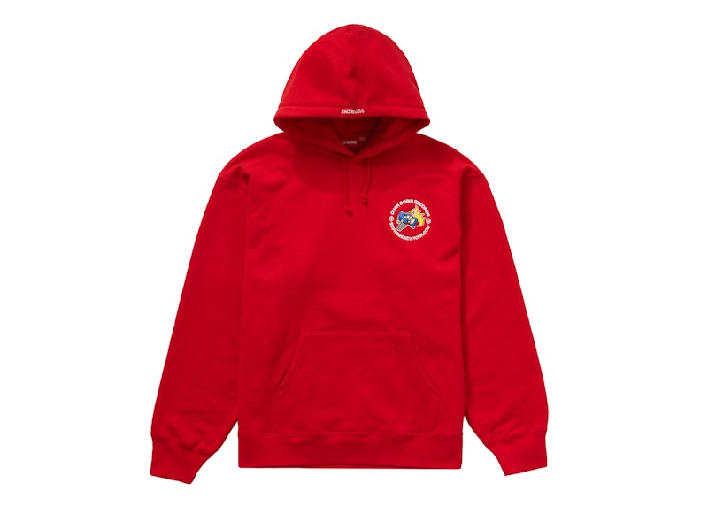 Supreme Dah Shinin' Sweatshirt Red - FW22 Men's - GB