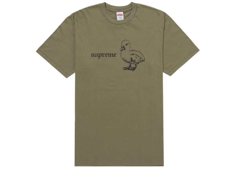 Supreme Duck Tee Light Olive Men's - SS26 - GB