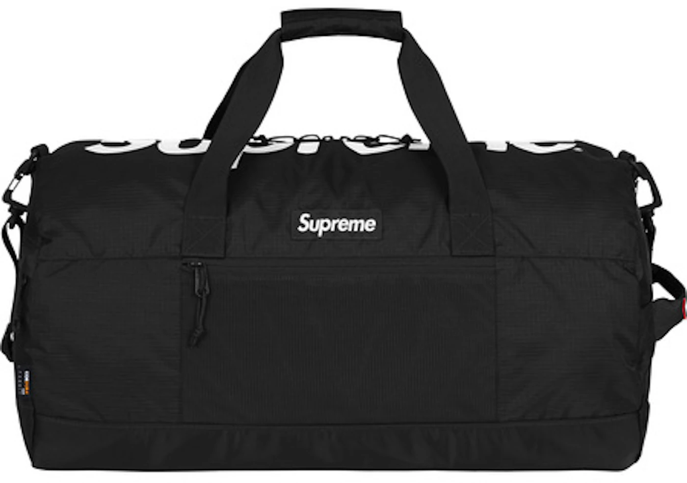 Plain Black Supreme College Bag