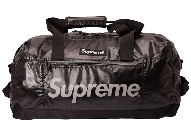 Supreme Duffle Bag Black - FW17 - JP