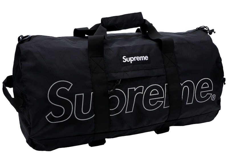 Supreme Duffle Bag FW18 Black FW18 US