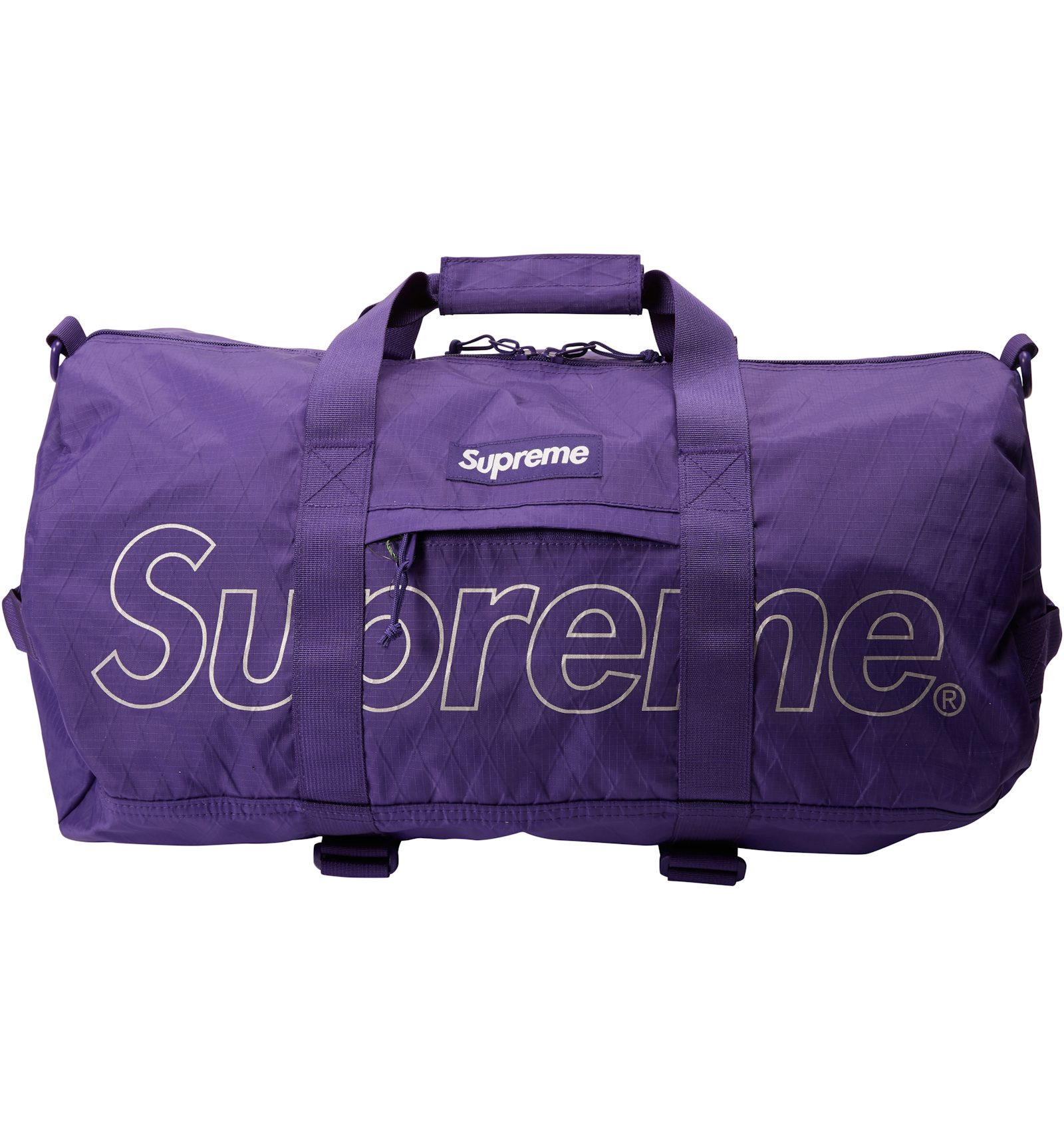 Supreme duffle bag purple Clearance