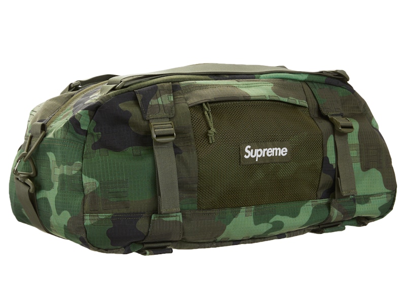 Supreme Duffle Bag (FW21) Woodland Camo