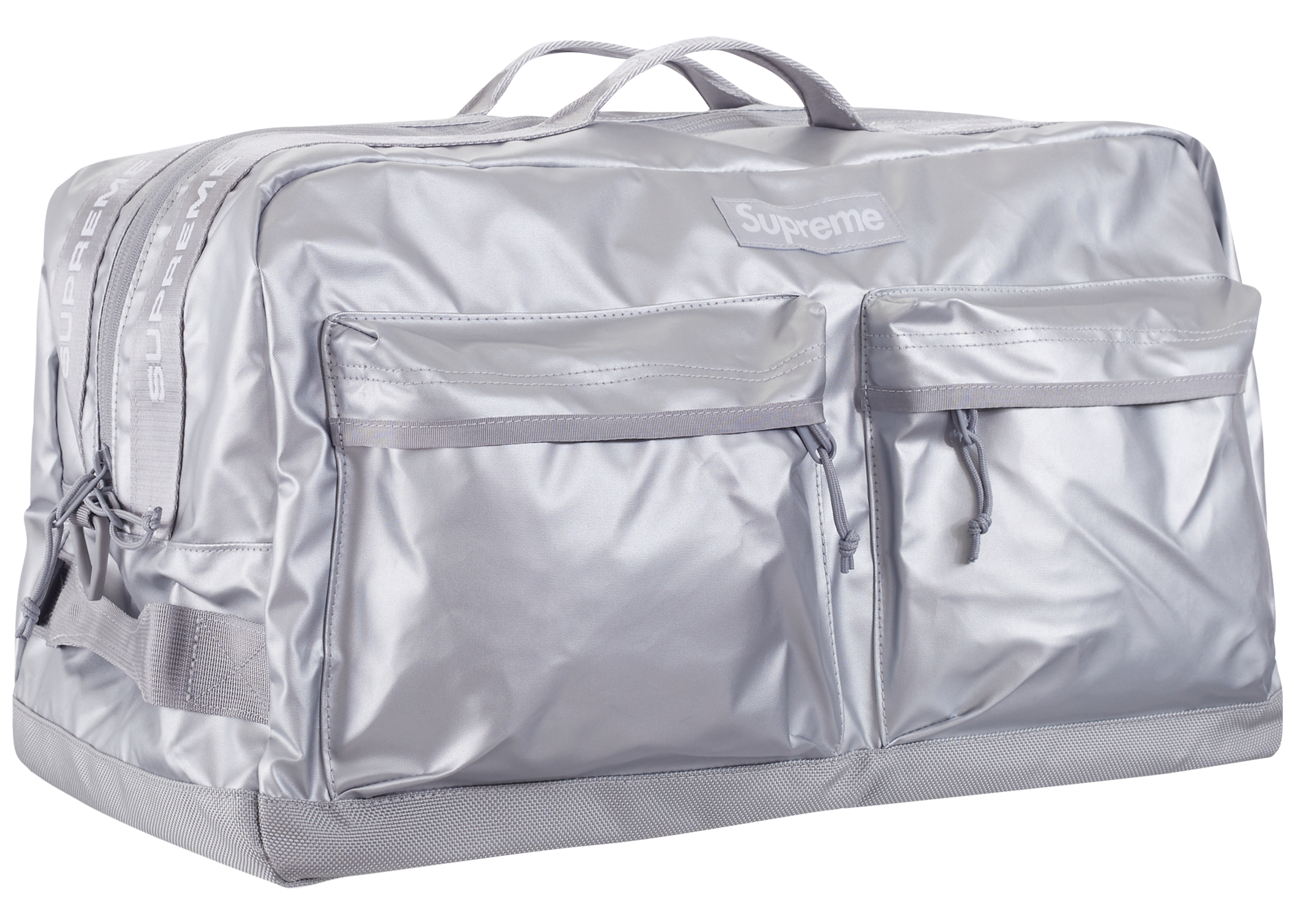 Supreme Duffle Bag (FW22) Silver FW22 US