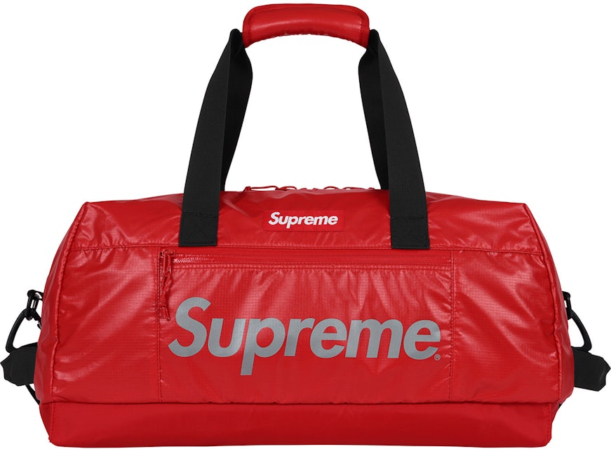 Buy Supreme Logo Duffle Bag (Red) Online - Waves Never Die