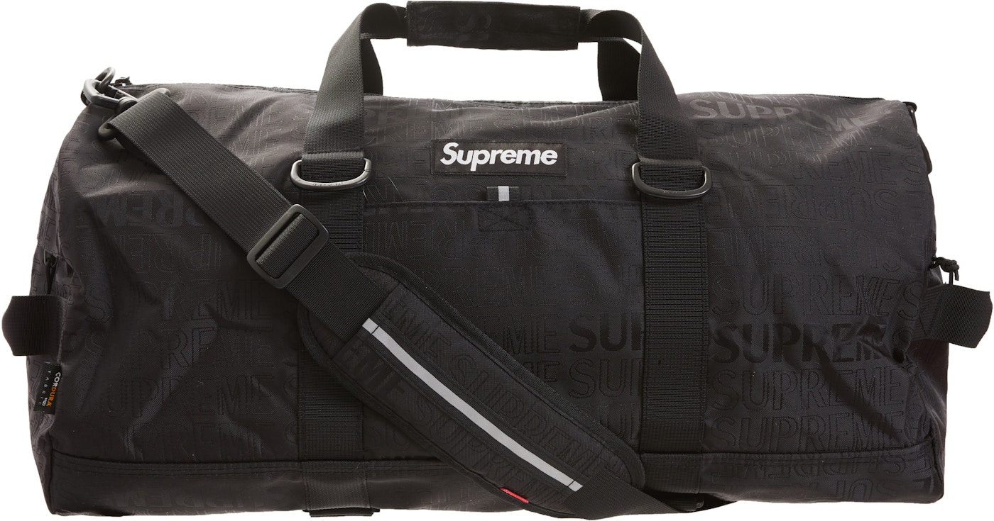 Supreme Duffle Bag (SS19) Black - SS19