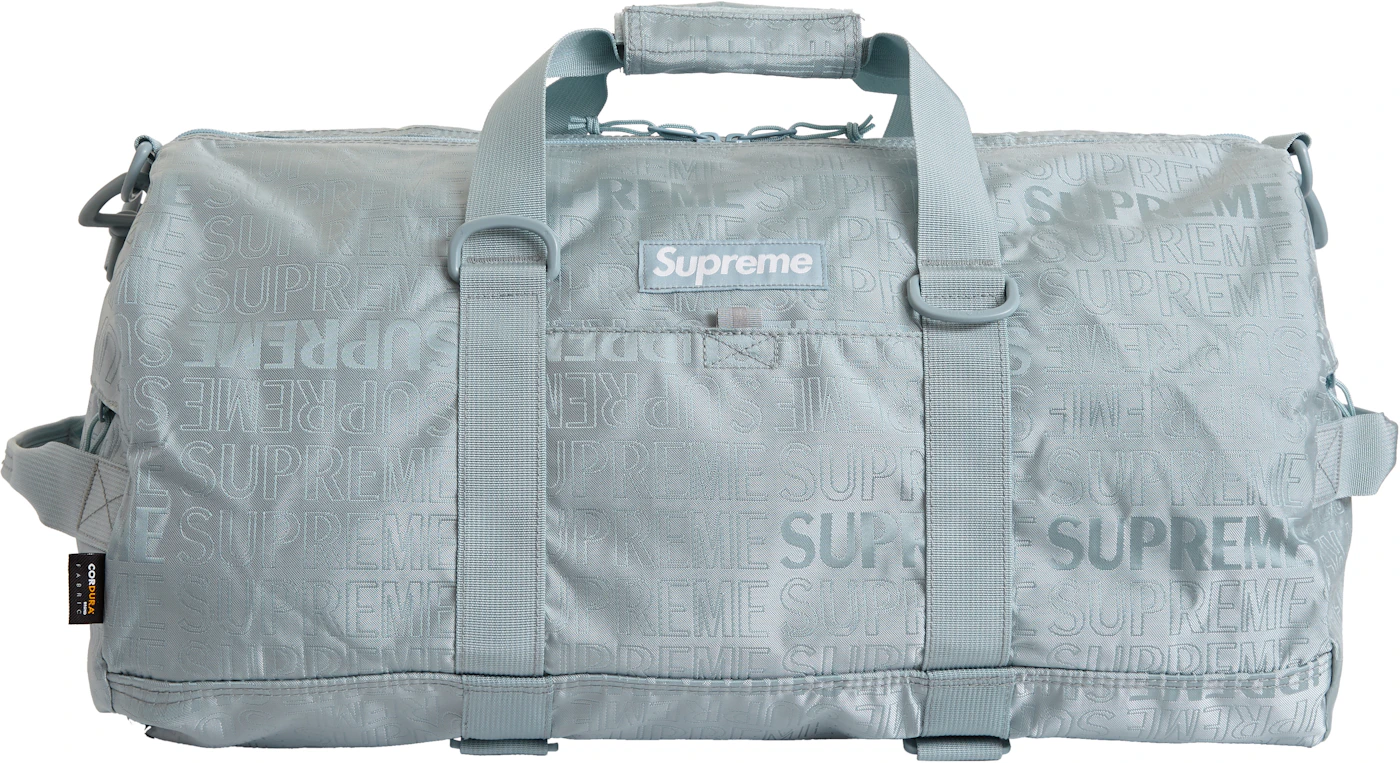 Supreme, Bags, Baby Blue Supreme Duffel Bag Ss9