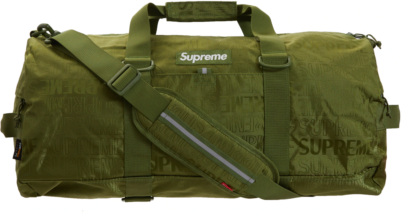 Supreme Duffle Bag (SS19) Olive Men's - SS19 - US