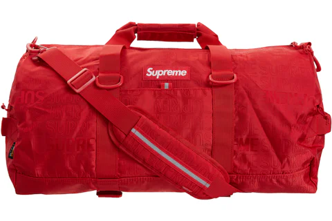 Supreme Duffle Bag (SS19) Red - SS19 Men's - US