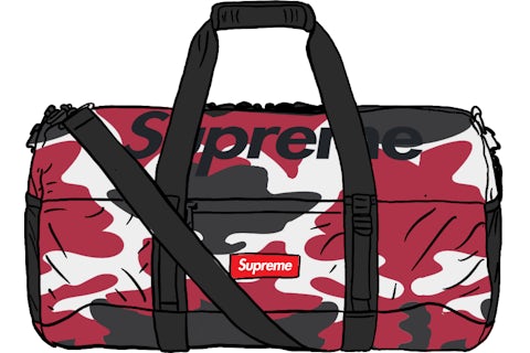 Supreme Duffle Bag (SS21) Red Camo - SS21 - US Supreme Duffle Bag (SS21) Red Camo - SS21 - US