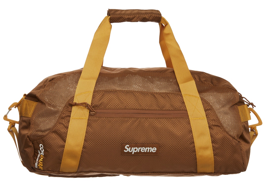 Pre-owned Supreme Duffle Bag (ss22) Brown