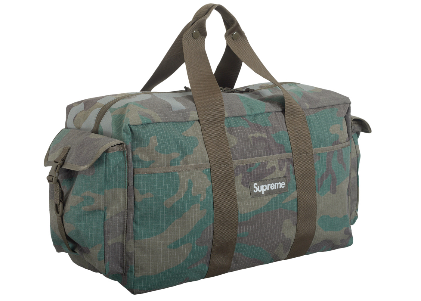 Supreme Duffle Bag (SS24) Woodland Camo