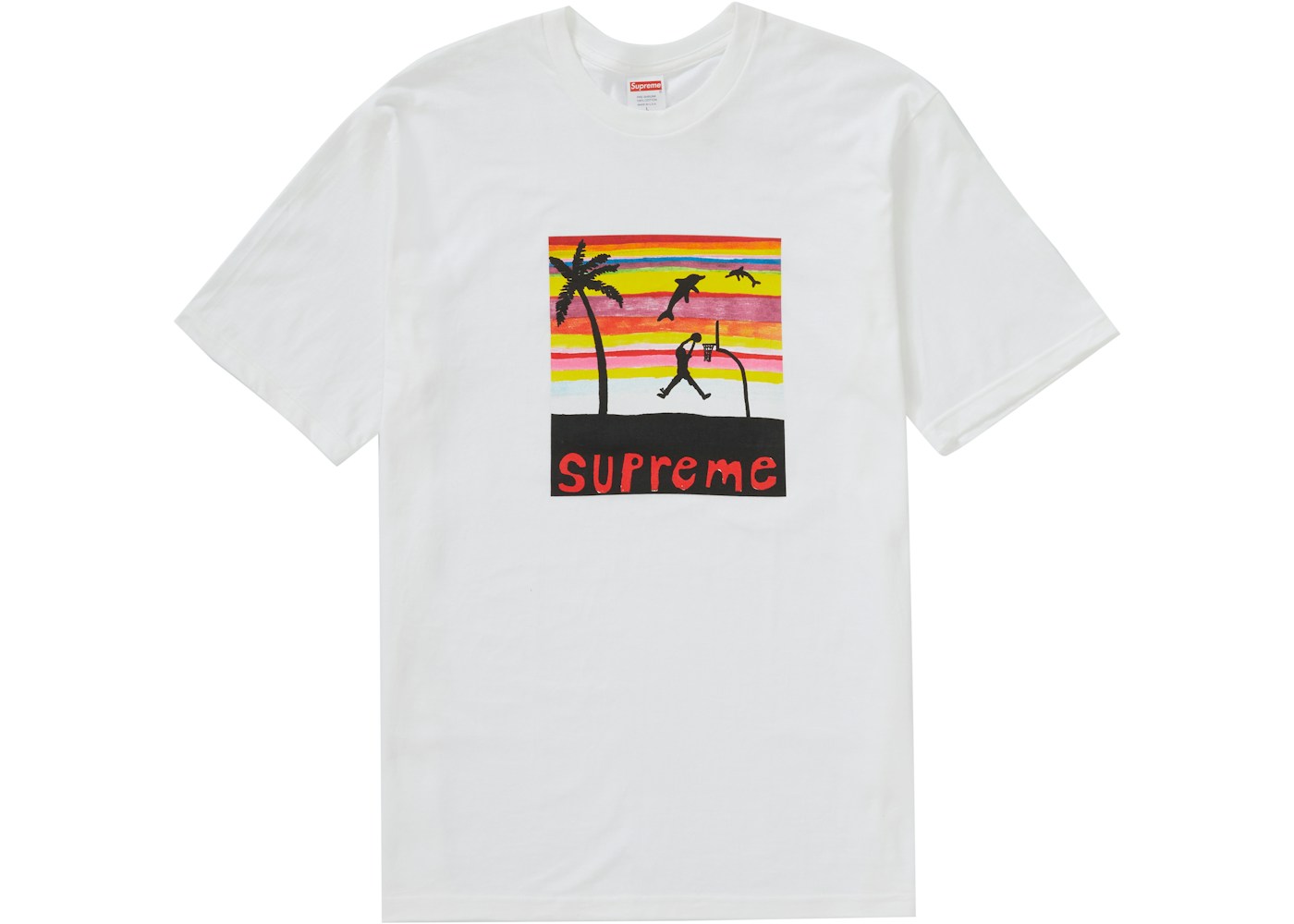 Supreme Dunk Tee White - SS21