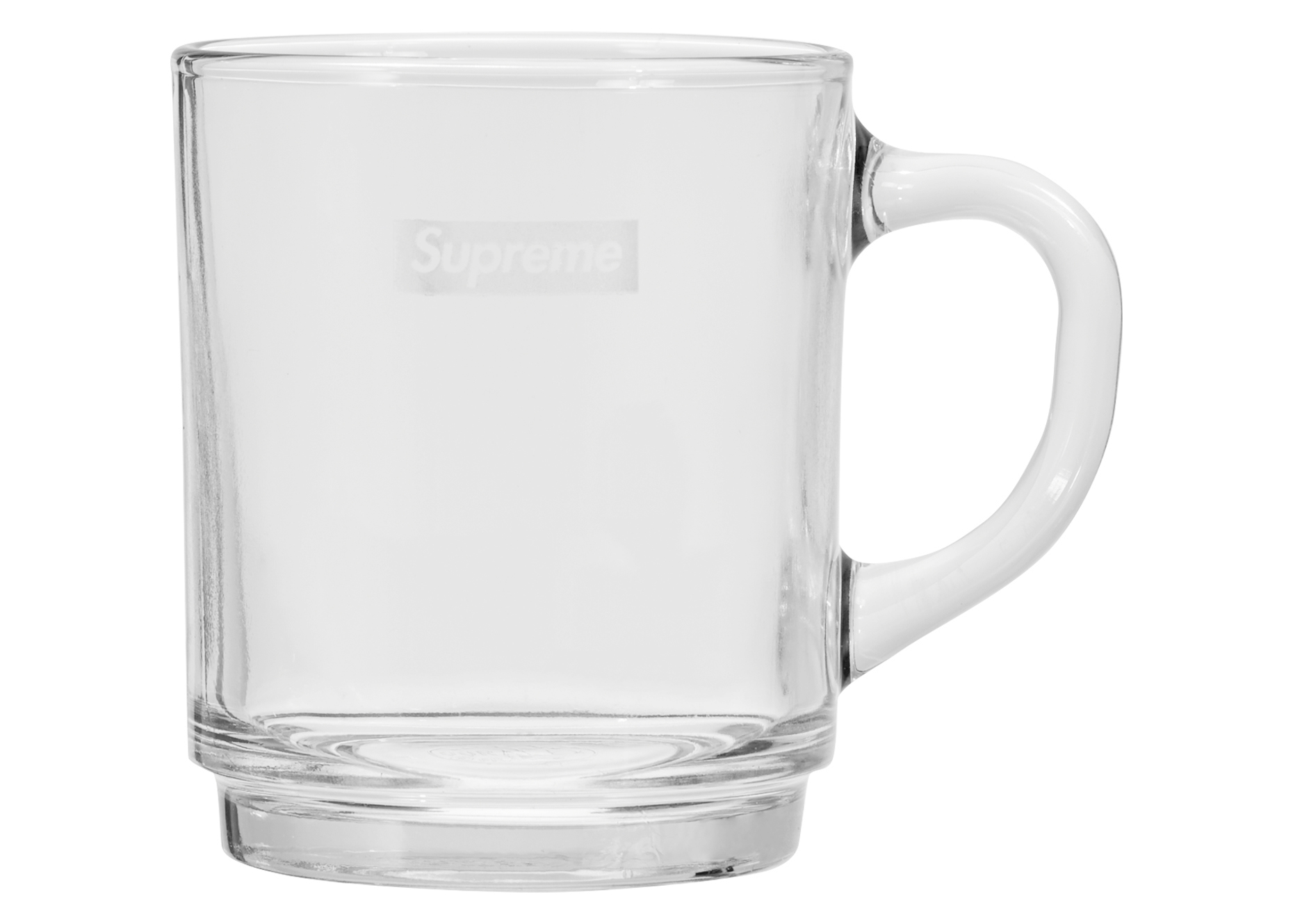 Supreme Duralex Glass Mugs 2×2セットキッチン/食器