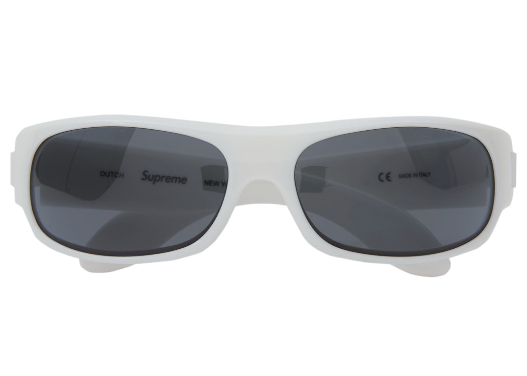 Pre-owned Supreme Dutch Sunglasses White