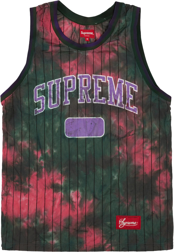 Supreme Dyed Basketball Jersey Green
