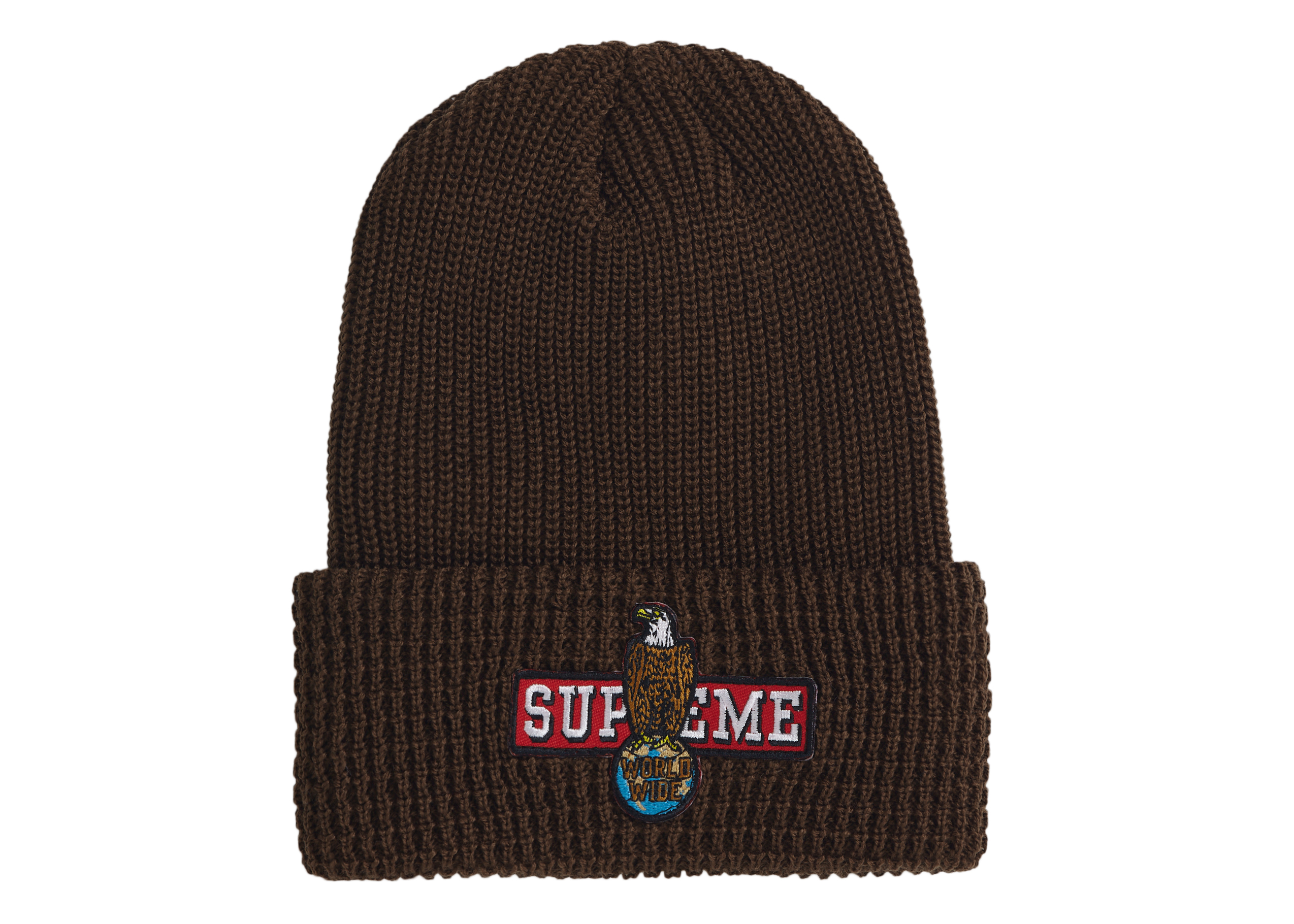 supreme Eagle Beanie ブラウン 新品帽子