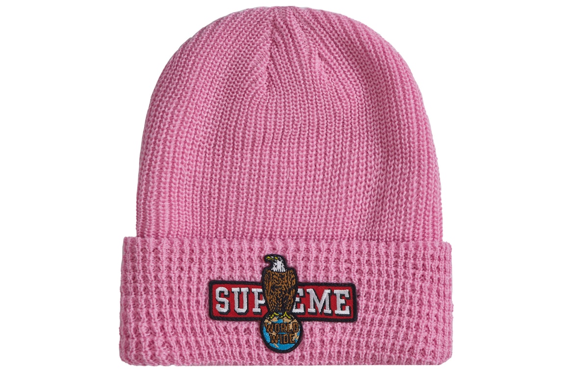 Pre-owned Supreme Eagle Beanie Pink