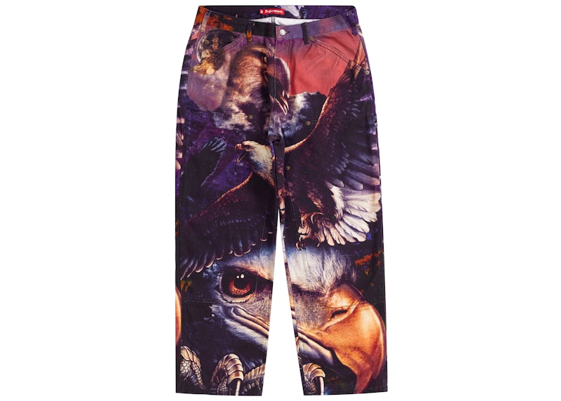 サイズ34 Supreme eagle double knee pants-