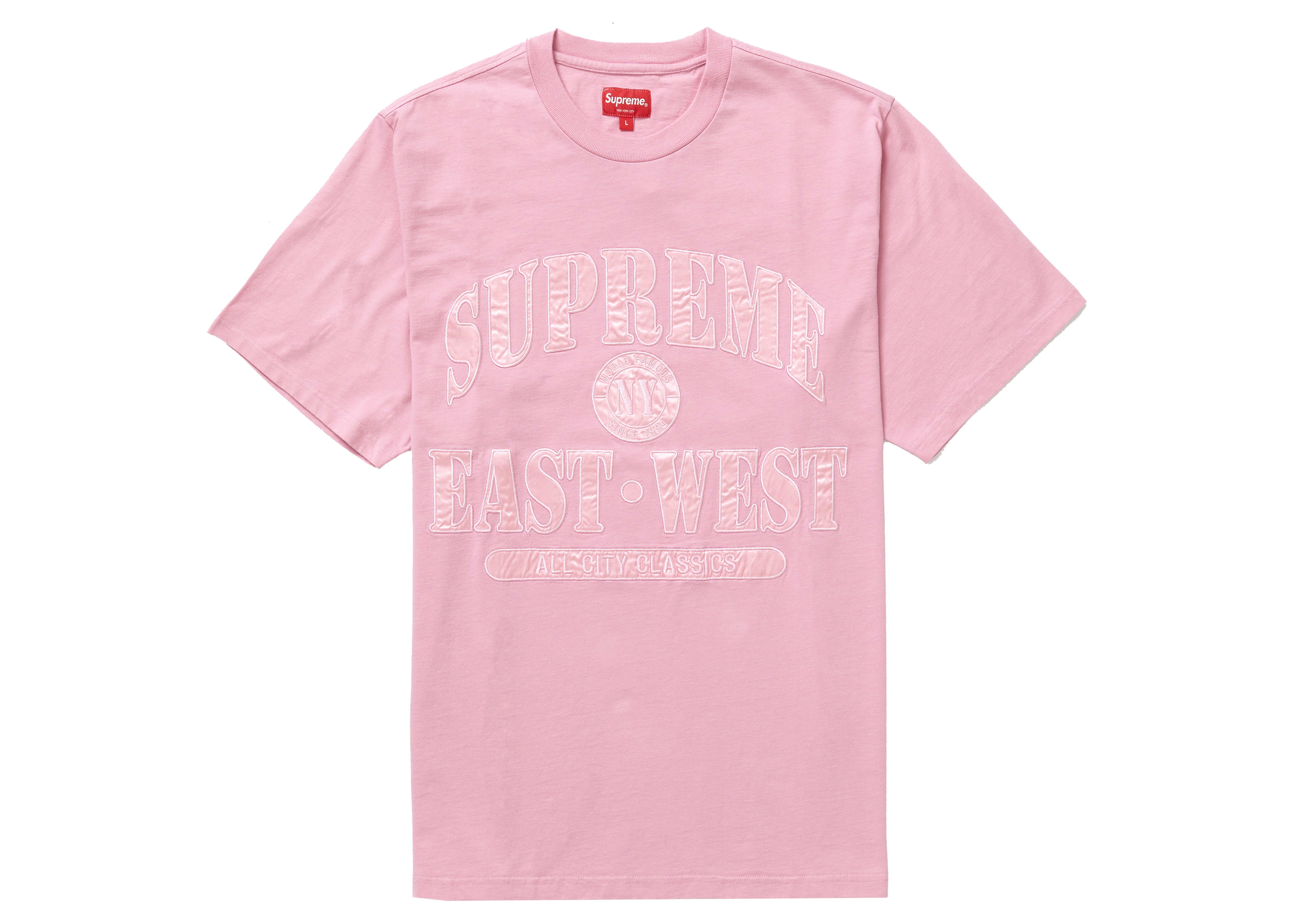 Supreme East West S/S Top Pink Men's - FW21 - US