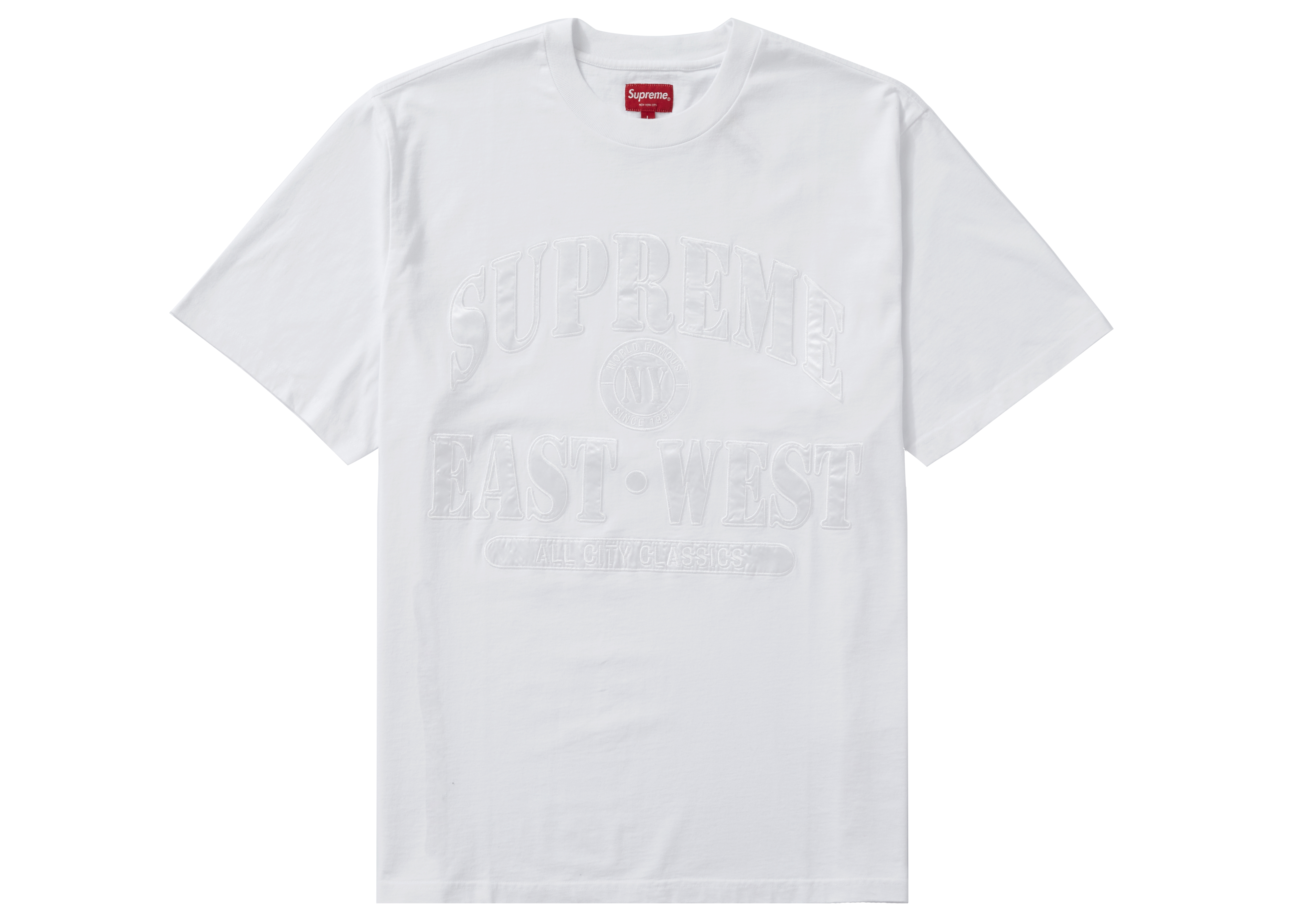 Supreme East West S/S Top White