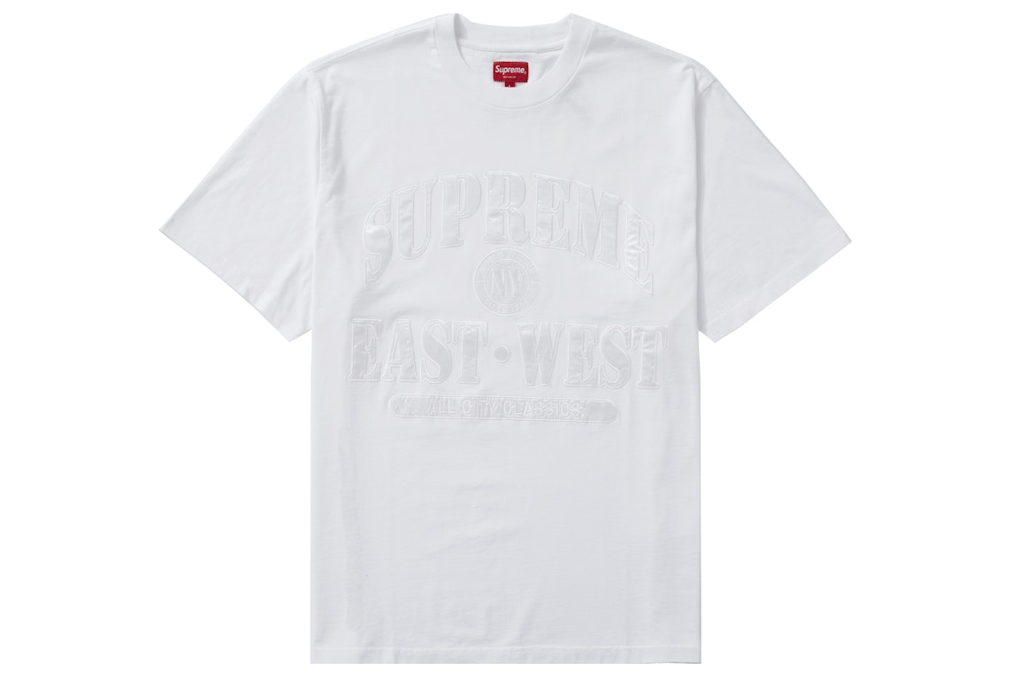 Pre-owned Supreme East West S/s Top White