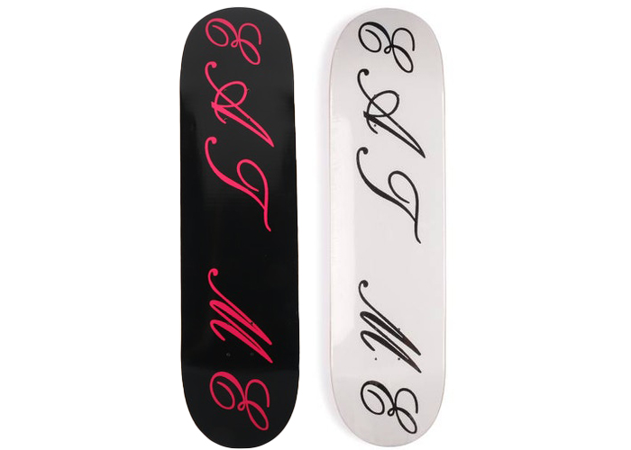 Supreme Eat Me Skateboard Deck Black/White Set - US