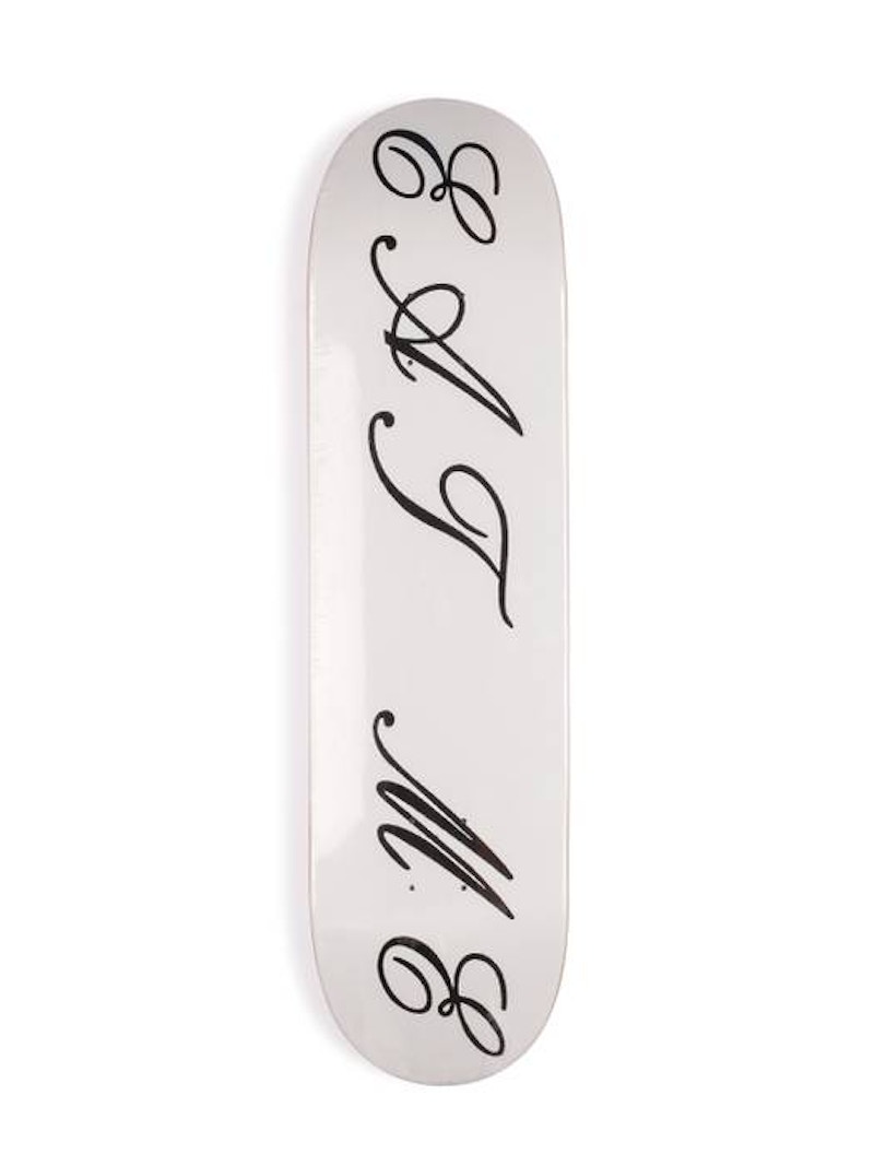 Supreme Eat Me Skateboard Deck White - FW15 - TW