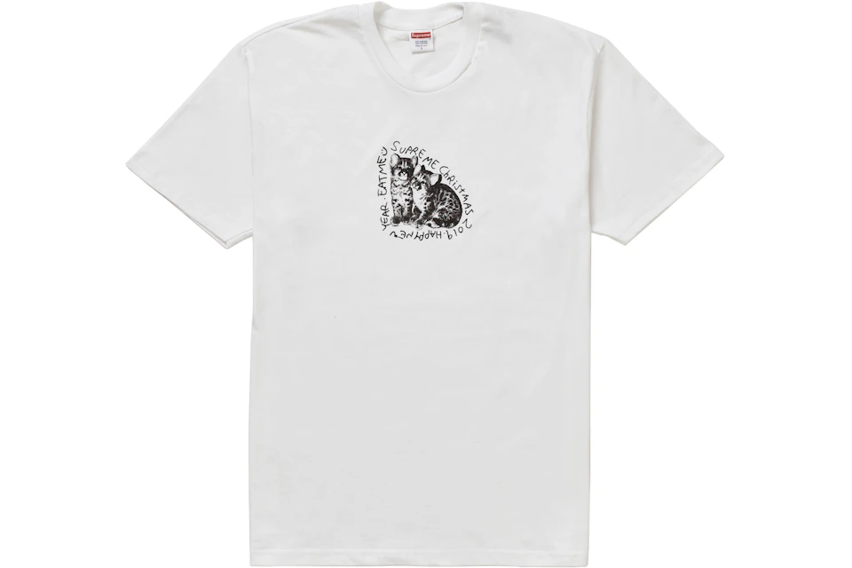 Supreme Eat Me Tee White Fw19 Supreme Eat Me Tee White Fw19