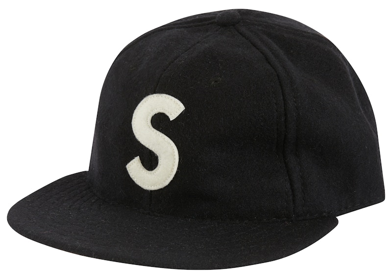 Supreme Ebbets S Logo Fitted 6-Panel Black - SS23 - JP