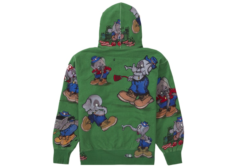 Supreme hoodie best sale bugs bunny