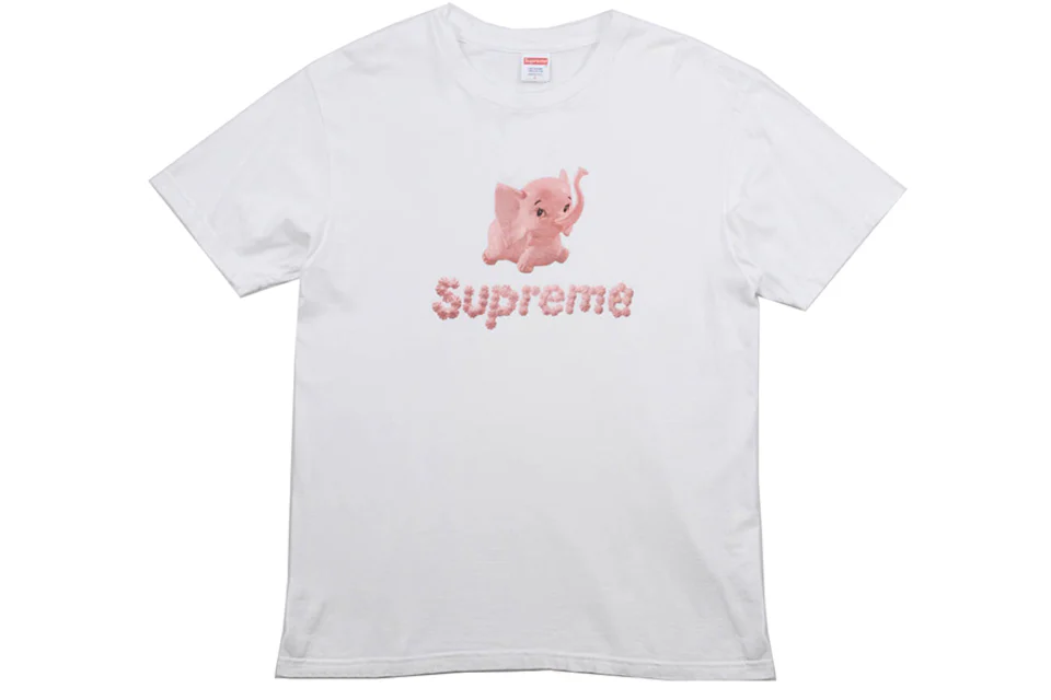 Supreme Elephant Tee White Men s SS17 US