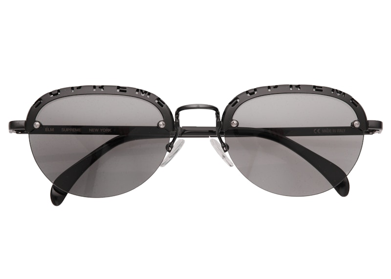 Supreme Elm Sunglasses Black - SS23 - US