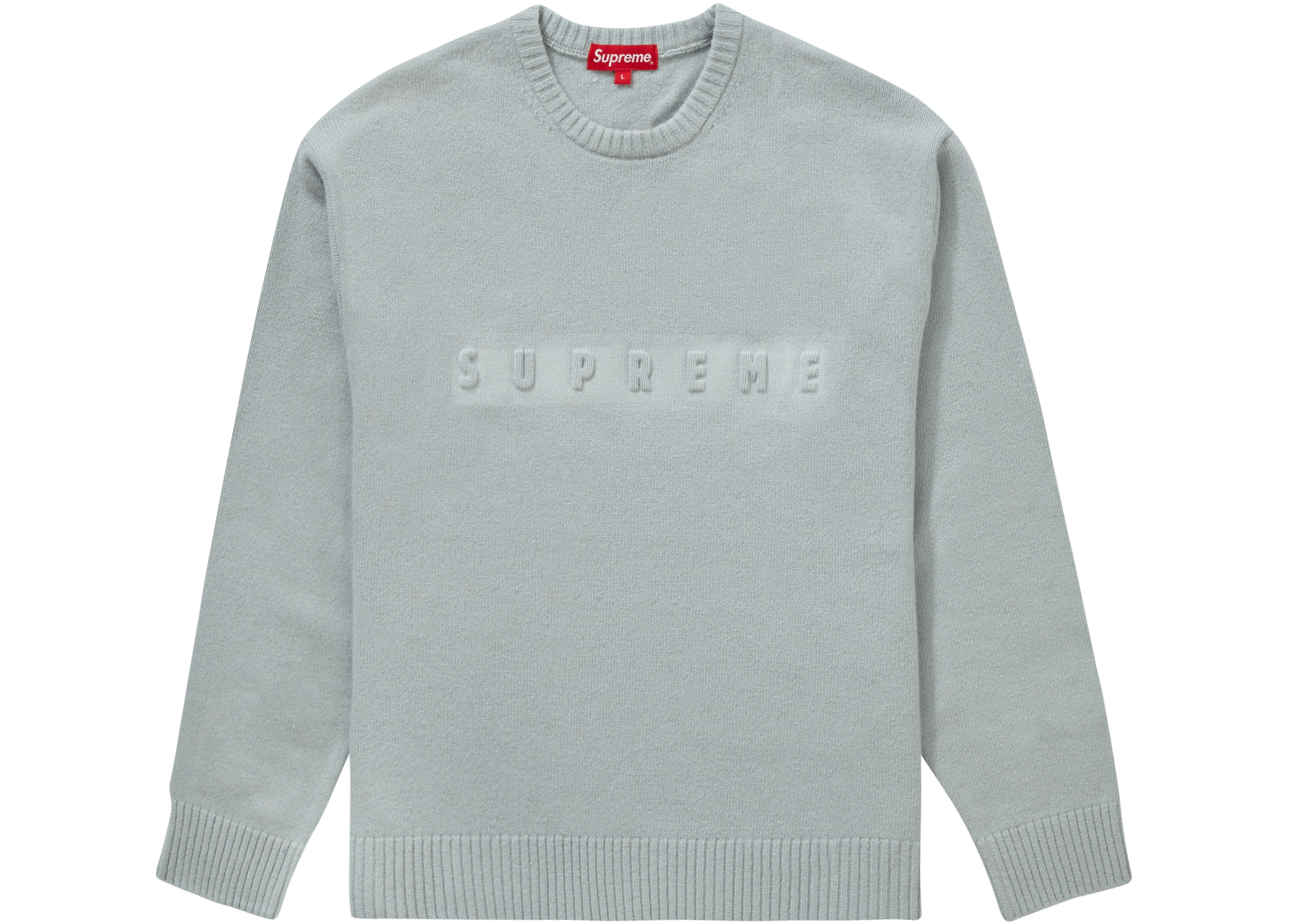 supreme embossed sweater