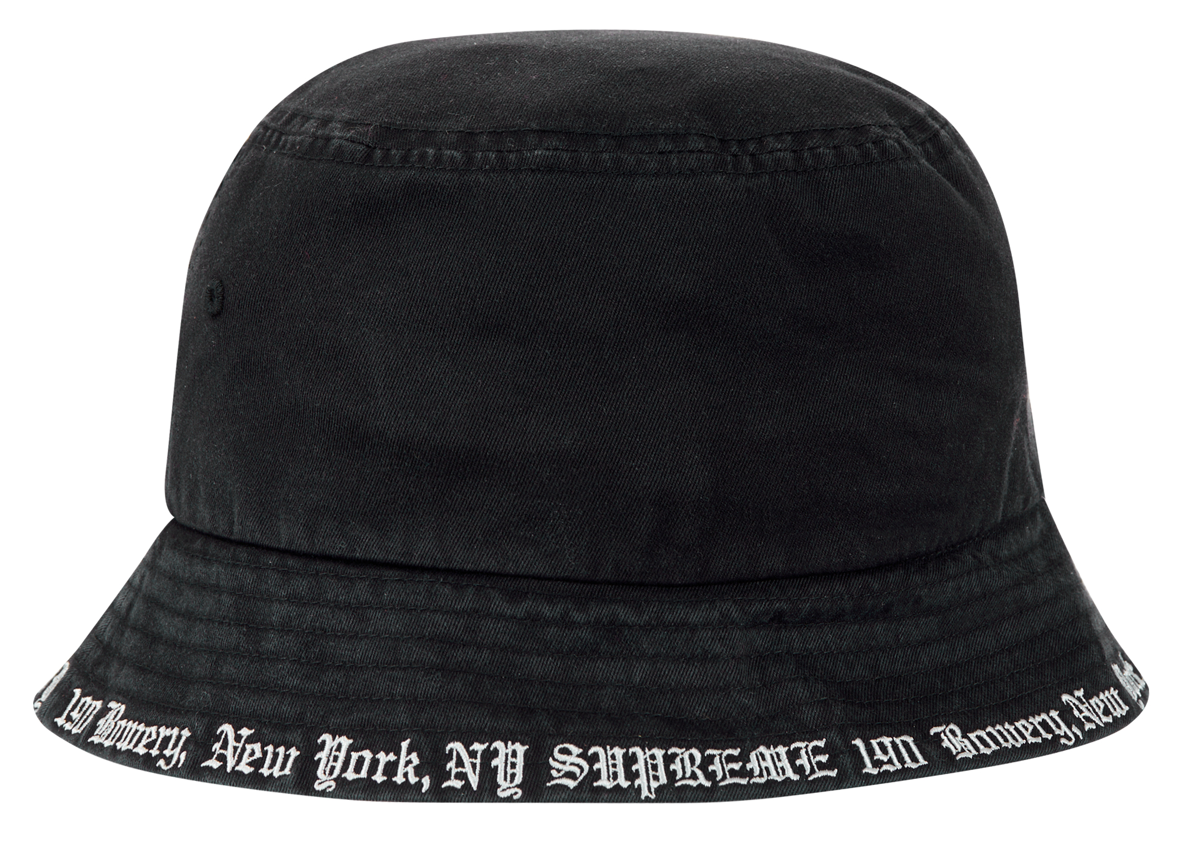 【高い品質】SUPREME Embroidered Brim Crusher L/XL 帽子