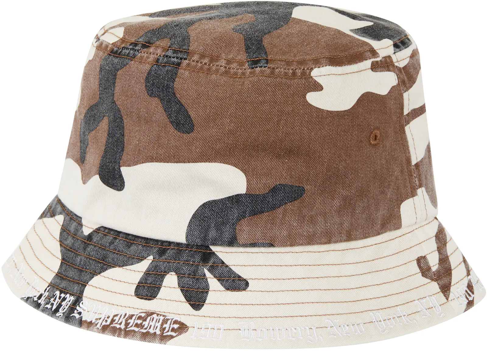 Supreme Embroidered Brim Crusher Brown Camo - SS23 - KR