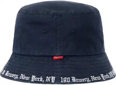 Supreme Embroidered Brim Crusher Navy - SS23 - GB
