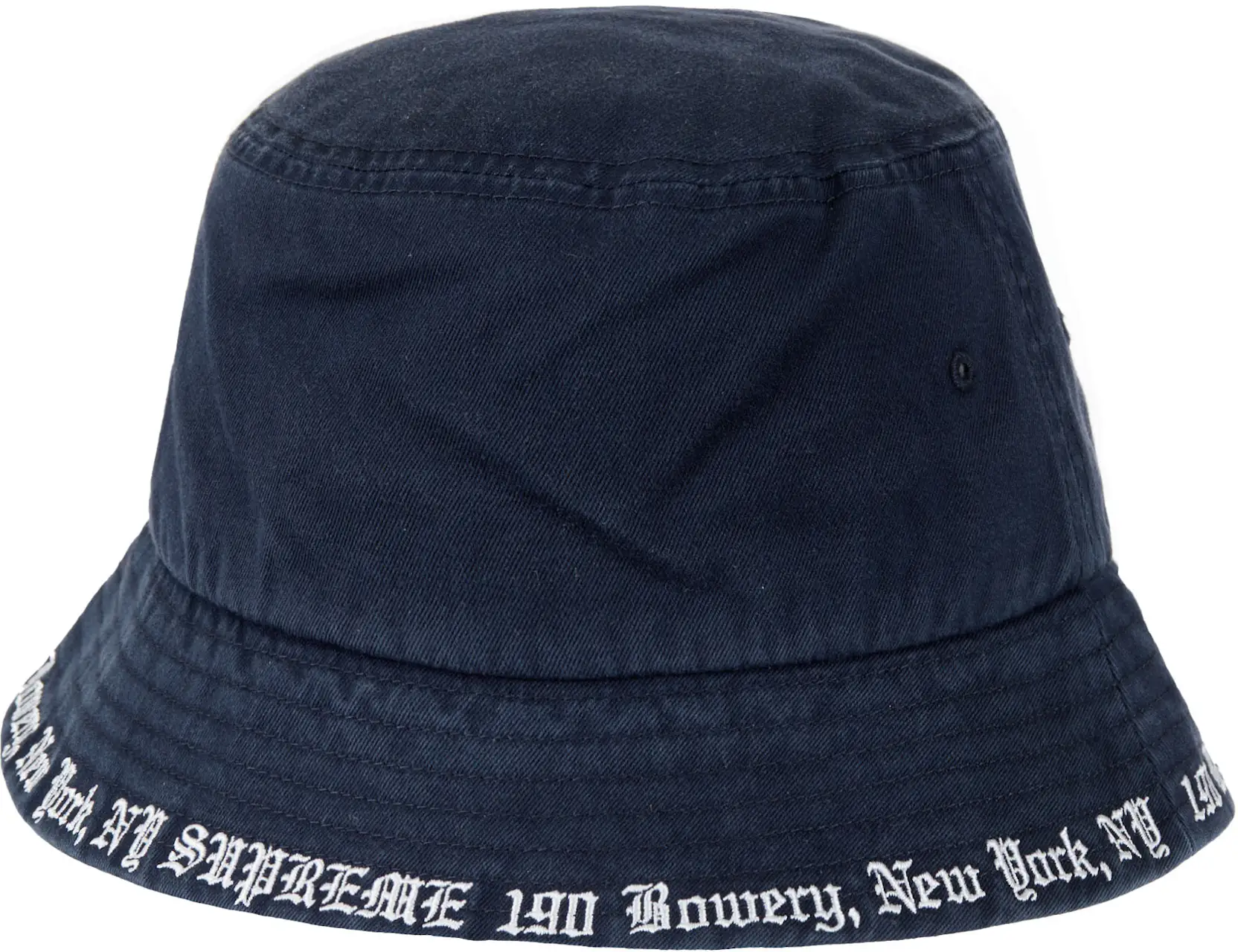 Supreme Embroidered Brim Crusher Navy - SS23 - MX