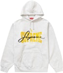 Supreme Team Chenille Hooded Sweatshirt 'Olive Brown' | Men's Size L