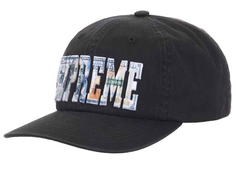 帽子 Embroidered Money Logo 6-Panel Embroidered Money Logo 6-Panel - Supreme