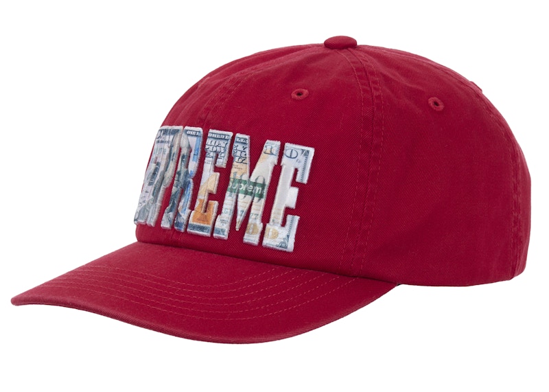 シュプリーム　Embroidered Money Logo 6-Panel Supreme-Embroidered-Money-Logo